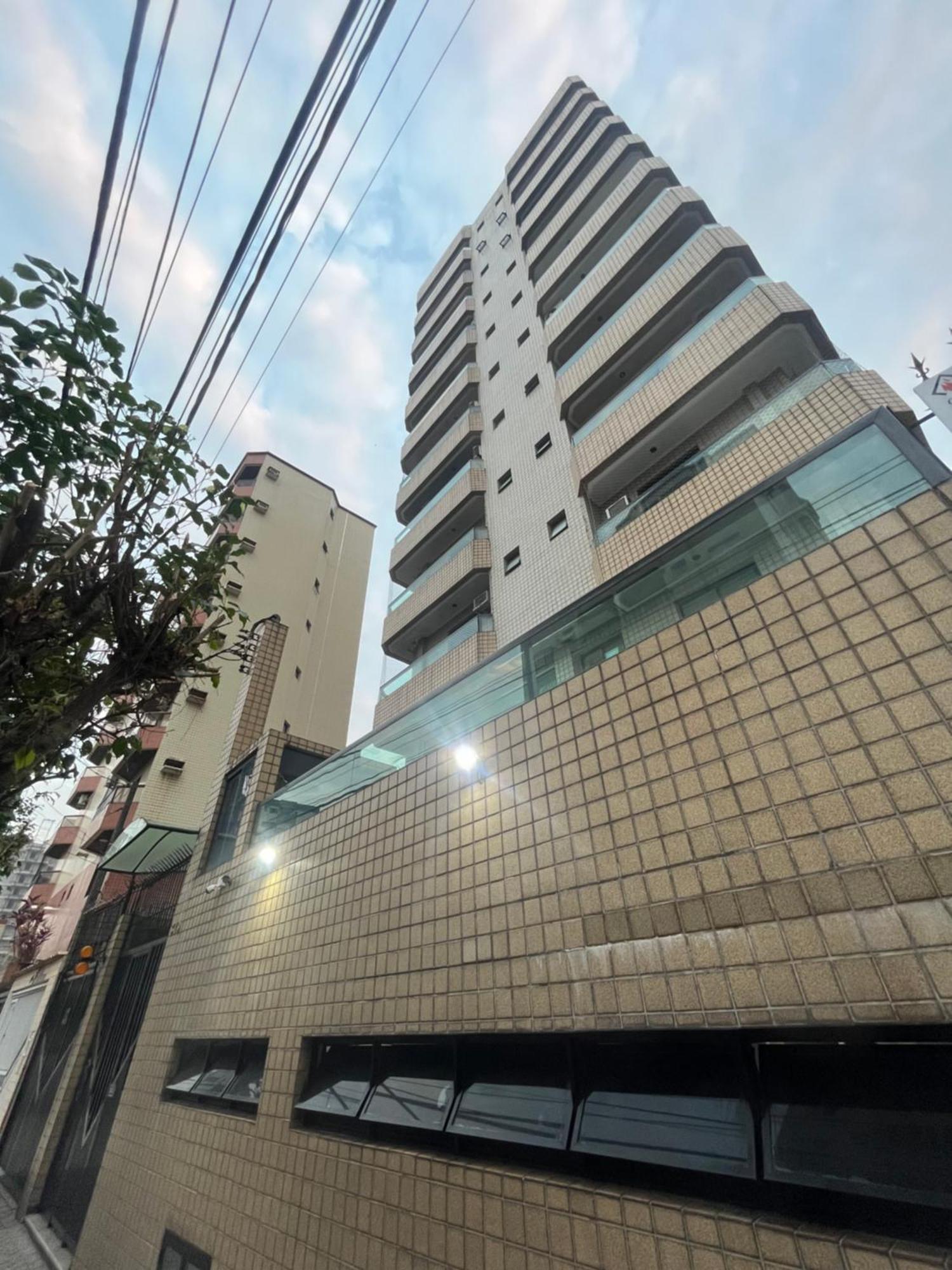 Apartamento Vila Tupy - Ar Condicionado - Praia Grande Dış mekan fotoğraf