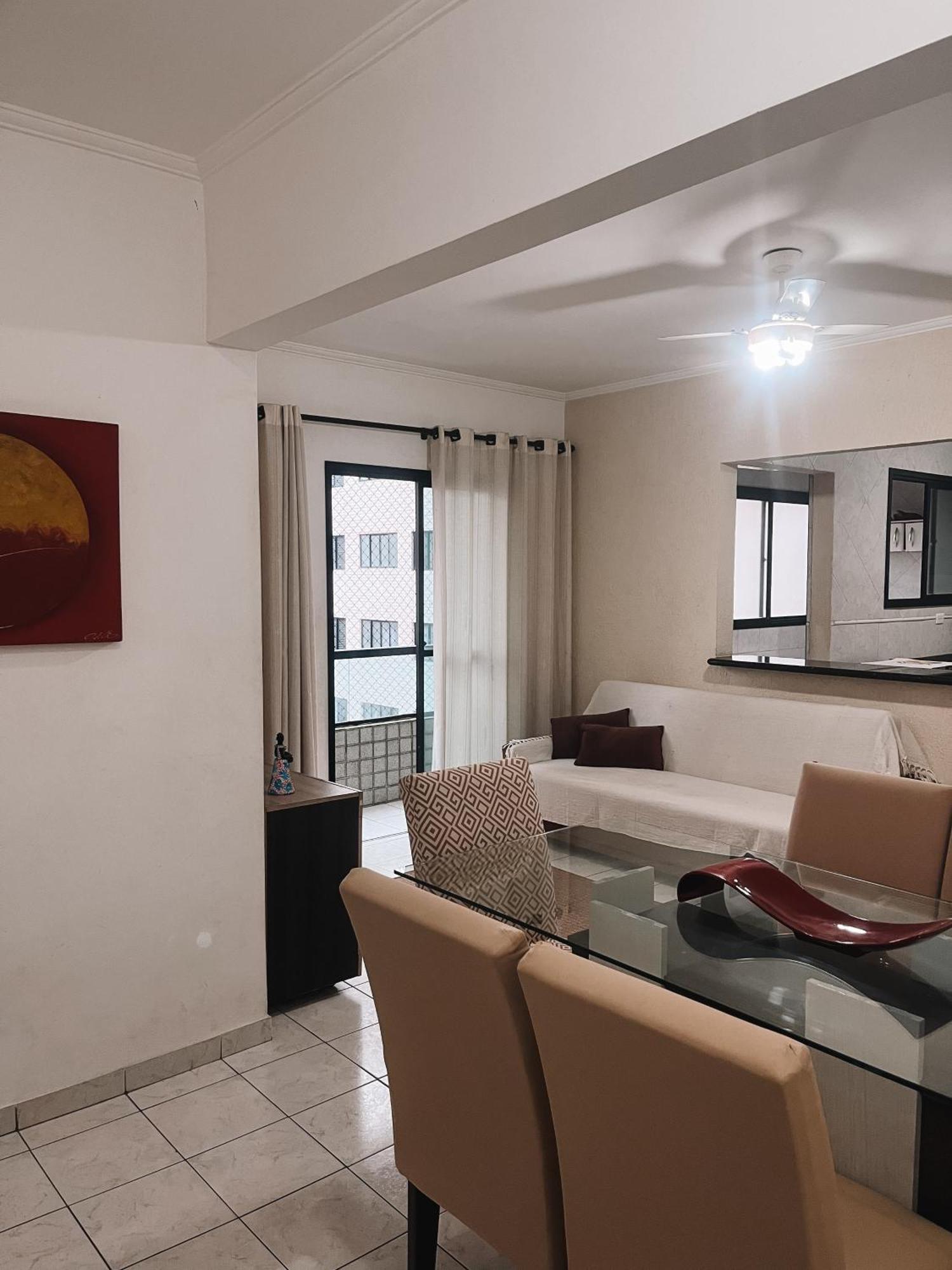 Apartamento Vila Tupy - Ar Condicionado - Praia Grande Dış mekan fotoğraf