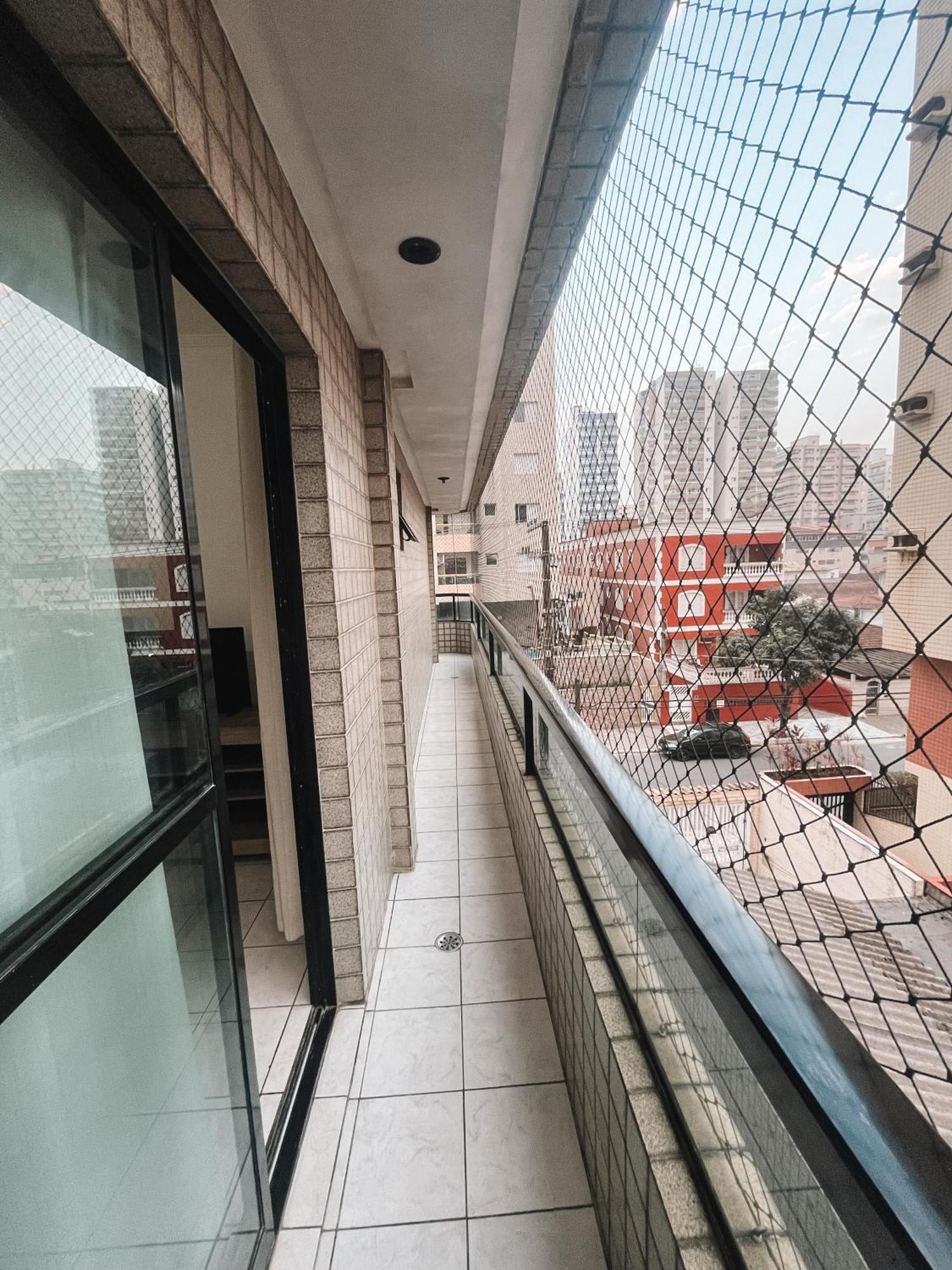 Apartamento Vila Tupy - Ar Condicionado - Praia Grande Dış mekan fotoğraf